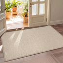 LEKEEPGO Door Mat 36"x59", Non Slip Door Mat Indoor Entrance, Rubber Backing Front Indoor Door mat Washable Absorbent Low-Profile Entryway Entry Resist Dirt Inside Door Mats, Khaki by CozyNest Decor