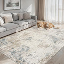 Area Rugs 10x14 Living Room - Washable Rug Modern Abstract Soft Large Neutral Non-Slip Carpet Indoor Floor Thin Carpets for Bedroom Dining Room Farmhouse Nursery Home Office Multi by TinyTreasures Baby Boutique