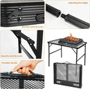 Folding Table, Easy for Storage, Compact and Portable Picnic Table for Grill, Outdoor Camping, Garden, Patio, Dining, BBQ, Party, Market, 3Ft (Medium, Black) by GreenHaven Gardens