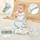 Yoofoss Baby Sleep Sack 12-18 Months, TOG 2.5 Baby Wearable Blanket with 2-Way Zipper, 100% Organic Cotton Fabric Winter Newborn Sleeping Sack, Warm Soft Comfy by TinyTreasures Baby Boutique