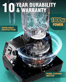 WantJoin Blender for Smoothies - 68oz Countertop Blender for Kitchen Professional Smoothie maker w/Powerful 1800W Copper Motor, 30000 RPM, 16 Speeds, Multi-Functional Smoothie for Home by TinyTreasures Baby Boutique