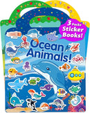 Reusable Sticker Book for Toddlers 2-4 Years, Stickers for Kids, Toddler Sticker Book Ages 1-3, Toddler Craft Activities, Toddlers Travel Toys Ages 2+ Boy Girl Birthday Gifts by TinyTreasures Baby Boutique