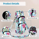 Betsey Johnson Insulated Water Bottle Pouch Holder Carrier Crossbag with Adjustable Shoulder Strap - Lightweight Polyester Accessories with Pockets Good for Hiking Sports by TinyTreasures Baby Boutique