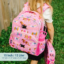 Wildkin ECO rPET 15-inch Kids Backpack – Sustainable, Padded, Adjustable – Horses by TinyTreasures Baby Boutique