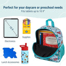 Wildkin 12-inch Kids Backpack – Padded, Adjustable, Ideal for Daycare & Travel - Team Spirit by TinyTreasures Baby Boutique