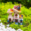 Solar Garden Statue Lights Mushroom Fairy House Figurine, Outdoor Memorial Garden Ornaments Waterproof Decoration for Outside Patio Yard Lawn Decor by GreenHaven Gardens