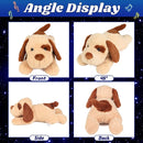 Cuteoy Glowing LED Dog Light-up Nightlight Toys Musical Plush Stuffed Animal Soft Singing Lullabies Birthday Christmas Plushies Puppy Gifts for Kids Boys Girls,14" by TinyTreasures Baby Boutique