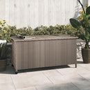 Grand patio 108 Gallon Deck Storage Box Indoor Outdoor Wicker Bin for Patio Furniture Cushions Garden Tools Pool Accessories, Greige by GreenHaven Gardens