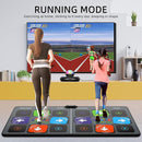 FWFX Dance Mat for TV Games - Wireless Musical Electronic Dance Pad for Kids & Adults, 2-Player Indoor Active Exercise Game for Family Parties, Birthday for Boys and Girls by TinyTreasures Baby Boutique