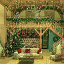 Icicle Lights for Outside, 33FT 400 LED Christmas Lights Outdoor with Waterproof 8 Modes, Plug in Connectable String Twinkle Light for Indoor Roof Window Garden Fence Party Decorations, Red Green by GreenHaven Gardens