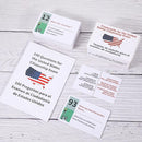 US Citizenship Test Study Guide 2025 with Bilingual Booklet-English/Spanish,US Citizenship Flash Cards 2025,US Civics Test Flash Bilingual Flash Cards Combo Set,100 Uscis Questions Answers Flashcards by TinyTreasures Baby Boutique