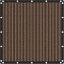 VICLLAX Shade Fabric Sun Shade Cloth with Every 2 FT Grommets for Patio Garden Pergola Cover Canopy 10x19 FT, Mocha by GreenHaven Gardens