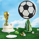 WERNNSAI Soccer Ball Piñata-Soccer Party decoration Piñata with Blindfold Bat for Kids Sports Themed Birthday Party Supplies Mirror Roller Skating Pull String by TinyTreasures Baby Boutique