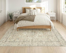 LIVEBOX Washable Area Rug 5x7 Rugs for Living Room Bedroom, Non-Slip Boho Neutral Carpet for Dining Room Office, Low-Pile Farmhouse Soft Carpets for Kids Nursery Room Playroom, Tan by TinyTreasures Baby Boutique