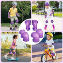 Knee Pads for Kids Knee Pads and Elbow Pads Toddler Protective Gear Set Kids Elbow Pads and Knee Pads for Girls Boys with Wrist Guards 3 in 1 for Skating Cycling Bike Rollerblading Scooter [Upgraded] by TinyTreasures Baby Boutique