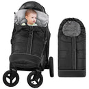 Yoofoss Winter Stroller Cover - Universal Toddler Footmuff, Water Resistant Coral Baby Stroller Bunting Sleeping Bag by TinyTreasures Baby Boutique