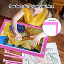 Light Pad Drawing A4 Tracing Light Table NXENTC LED Copy Board Ultra-Thin Display Pad Brightness Adjustable Stencil Artist Art Tracing Tatto Table Pink by TinyTreasures Baby Boutique