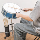 Snare Drum Set, 14" x 5.5" Marching Snare Drum with Stand & Storage Padded Bag + Silent Mute Pad + Drums Sticks + Drumstick Holder + Drums Key + Damper Gels for Adults Kids Beginners (Blue) by TinyTreasures Baby Boutique