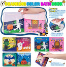 Halloween Light Up Bath Toys for Toddlers Kids, No Hole Bath Toys with Halloween Bath Book, LED Light Bath Time Water Toys for Bath Tubs Bathroom, Halloween Toys & Gift for Toddlers Kids Baby Shower by TinyTreasures Baby Boutique