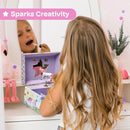 Jewelkeeper Girls Musical Jewelry Box - Durable Pine Fiberboard with Violet Lining - Kids Jewelry Box - The Beautiful Dreamer Tune - Gifts for Girls - Unicorn Jewellery Box - 6x4x3.5in by TinyTreasures Baby Boutique