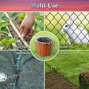 Gtongoko 120 Pack Galvanized Landscape Staples Garden Stakes Plant Cover Stakes 6 Inch 11 Gauge Lawn Staples Fence Stakes Ground Stakes for Landscaping Securing Weed Barrier Fabric by GreenHaven Gardens