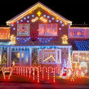 36" Outdoor Christmas Decorations, Real 30" Red Candy Cane Lights Outdoor Pathway 8 Flashing Modes, 12 Pack Christmas Candy Cane Lights, Christmas Decorations Outdoor Yard, Warm Lights with Star by GreenHaven Gardens