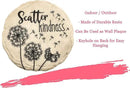 Spoontiques - Garden Décor - Scatter Kindness Stepping Stone - Decorative Stone for Garden by CozyNest Decor