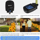 Outdoor Solar Garden Stake Lights,Upgraded LED Solar Powered Light with 3 Sunflower, Waterproof Solar Decorative Lights for Garden, Patio, Backyard (1 Pack 3 Flower) by CozyNest Decor
