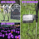 Solar Halloween Lights Outdoor, Scary Eyeball Lights, 4PACK 32LED, IP65 Waterproof, Decor for Garden/Yard/Patio/Lawn/Pathway (Purple) by CozyNest Decor