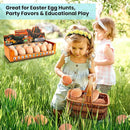 Dino Eggs Excavation Dig Kit-12 Unique Dinosaur Eggs with Educational Learning Cards -Easter Eggs STEM Science Activities - Educational Toy Gift for Kids Boys Girls Age 3+ by TinyTreasures Baby Boutique