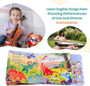 GO GO 9 Creative Animal Nursery Rhymes: Interactive Book for 1 Year Old, Sound Books for Toddlers 1-3, Musical Books for Toddlers 1-3, Music Book for Toddlers 1-3, Baby Books with Sound, Singing Books by TinyTreasures Baby Boutique