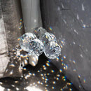 Crystalsuncatcher Clear Glass Crystal Ball,12PCS 30mm Prism Feng Shui Lamp Hanging Drop Chandelier Pendants Suncatchers for Home Decor Party by GreenHaven Gardens