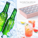 Silicone Ice Cube Tray 3 Pack, HANCELANT Ice Cube Mold, Ice Trays for Freezer with Lid for Whiskey, Baby Food, BPA Free, Easy Release by TinyTreasures Baby Boutique