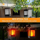 Solar Lantern Outdoor Lights, 3 Modes Changing Flickering Flame Solar Lights Outdoor Waterproof, Hanging Outdoor Solar Lanterns Lights, Solar Powered Lanterns for Yard Garden Decor by GreenHaven Gardens