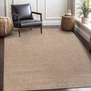 CAMILSON Easy Jute Rug 6x9, Indoor Outdoor Natural Color Fiber Area Rugs for Living Room Patio and Kitchen Rug, Solid Boho Woven Design, Easy-Cleaning, Washable Outside Carpet Alfombras (6 x 9) by CozyNest Decor