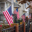 American Flag 5x8 Ft, Outdoor Premium US Flags, Heavy Duty Durable, 420D Oxford Nylon, Embroidered Stars, Brass Grommets by GreenHaven Gardens