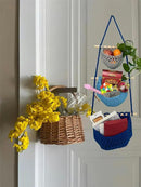 Hanging Fruit Basket, 3 Tier Cotton Macrame Produce Basket for Kitchen, Indoor Planter Hangers. by CozyNest Decor