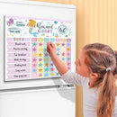 Reward Chart for Kids,Magnetic Behavior Chore Chart for Kids at Home,26 Mermaid Chore Charts,1960 Diamond Stickers,56 Reward Stickers,Incentive Chart to Develop Responsibility and Good Habits,Mermaid by CozyNest Decor