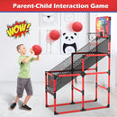 Kids Basketball Hoop Arcade Game W/Electronic Scoreboard Cheer Sound, Basketball Hoop Indoor Outdoor W/4 Balls, Basketball Game Toys Gifts for Kids 3-6 5-7 8-12 Toddlers Boys Girls by TinyTreasures Baby Boutique