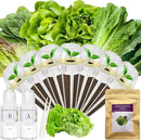 Salad Greens Seed Pod Kit for AeroGarden, iDoo, Ahopegarden, MUFGA with Red/Green Romain/American Fast/Buttercrunch/Parris Island Lettuce, Spinach - Compatible with All Garden(7-Pod) by GreenHaven Gardens