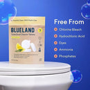 BLUELAND Toilet Bowl Cleaner Tablets, 2-Pack, 28 Count, Lemon Cedar, Plastic-Free, No Harsh Chemicals, Plant-Based by CozyNest Decor
