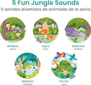 Binibi Spanish Books for Babies & Toddlers 1-3 La Selva Bilingual Sound Book with Jungle Animal Sounds | Bilingual Children's Book | Support Spanish Learning for Kids | Libro en español para bebés by TinyTreasures Baby Boutique