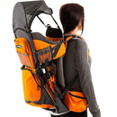 Hiking Baby Carrier Backpack - Comfortable Toddler/Baby Backpack Carrier System with Diaper Change Pad, Insulated Pocket + Rain and Sun Hood to Protect Your Child by TinyTreasures Baby Boutique