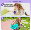 1000X Handheld Microscope for Kids 4K 2.0" Screen Rechargeable Mini Pocket Digital Microscopes w/Slides Kit Portable Edu Gift Age 4-6 8-12 Children Students (Purple) by TinyTreasures Baby Boutique