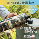 MICROBE-LIFT MLXSAG4 Sludge-Away Pond and Outdoor Water Garden Sludge and Muck Remover, Safe for Live Koi Fish, Plant Life, and Decor, 1 Gallon by GreenHaven Gardens