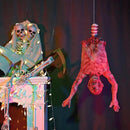 AW 37" Halloween Half Body Prop Skinned Hanging Corpse Torso Haunted House Party Indoor Outdoor Decoration 2025 by CozyNest Decor