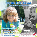 Vvinca Walkie Talkies for Kids Rechargeable Toys for Ages 5-7, Long Range 22 Channels 2 Way Kids Walkie Talkie with Flashlight for Camping Hiking Indoor Outdoor 3 4 5 6-12 Boy Girl Christmas Birthday by TinyTreasures Baby Boutique