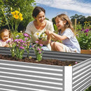 3 Pack 6x3FT Galvanized Raised Garden Bed Outdoor,Metal Garden Bed for Vegetables,Steel Raised Beds for Gardening,Above Ground Garden Box for Flower by GreenHaven Gardens