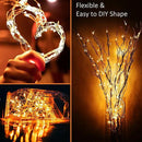 Beieverluck 8 Pack Solar Fairy Lights Outdoor Waterproof 264FT 800 LED Solar String Lights Outside with 8 Modes for Tree Garden Wedding Party Decor, Warm White by GreenHaven Gardens