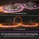 Eureka J15 Ultra Self Emptying Robot Vacuum, 19,000 Pa Suction, Flex-Arm Mop Design, 167℉Hot Water Mop Washing & 131°F Hot Air Drying, AI Obstacle Avoidance, Black by CozyNest Decor